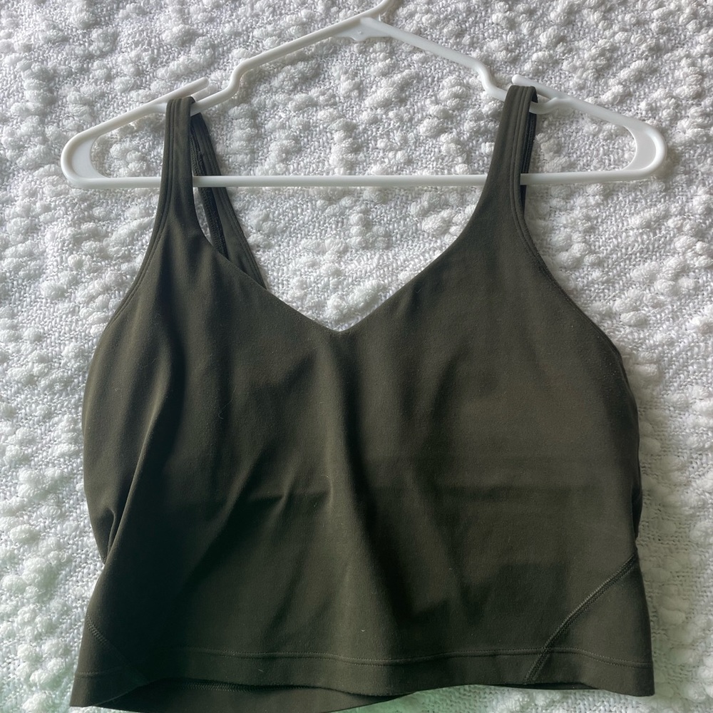 LULU LEMON CROPPED TANK TOP